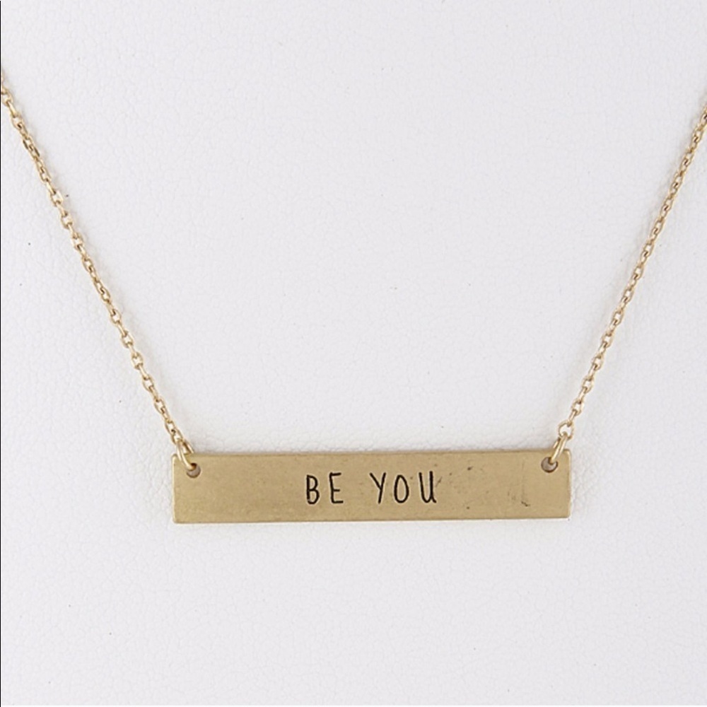 [Be You] Dainty Bar Necklace